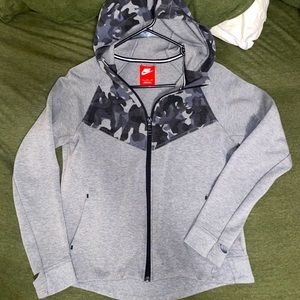 Nike zip-up sweater